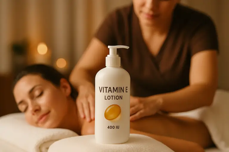 Vitamin E Lotion Massage