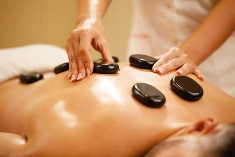 Hot Stone Massage with Coconut Oil