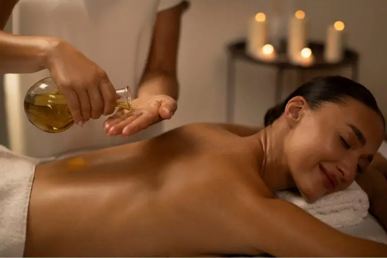 Coconut or Aroma Hot Oil Massage